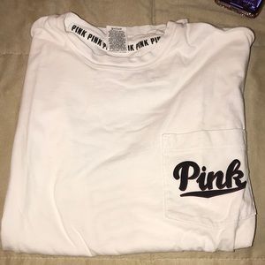 VS Pink long sleeve Tee